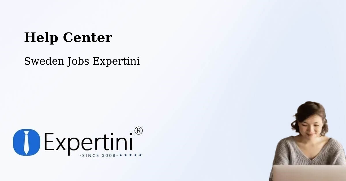 Help Center – Kista - Sweden Jobs Expertini